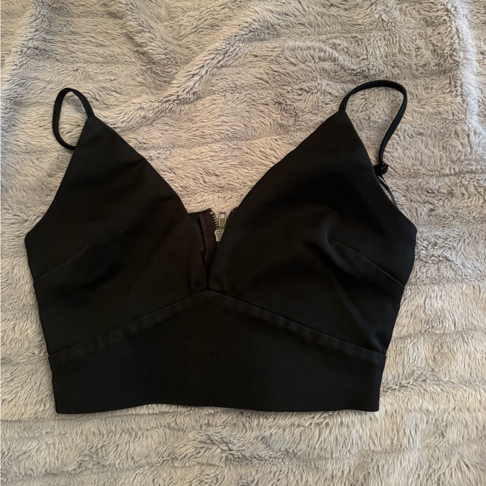 Luvalot black crop top